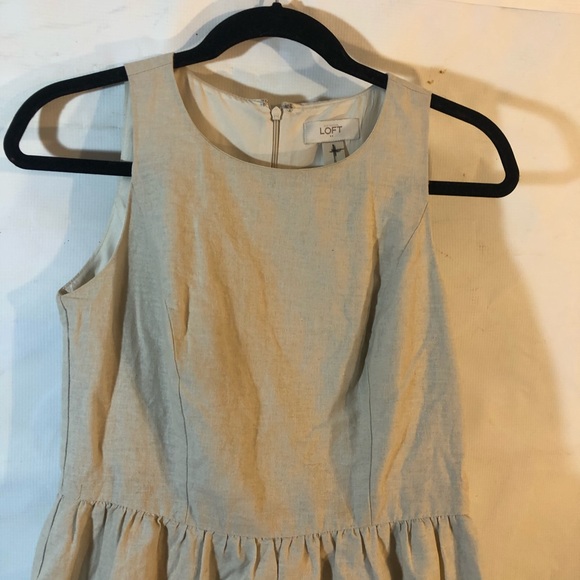 LOFT Linen Dress - Picture 3 of 6